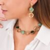 Collana Donna Boccadamo In Bronzo Placcato Oro Giallo E Cristalli Verdi 5 - Verre Gioielli Collana Donna Boccadamo In Bronzo Placcato Oro Giallo E Cristalli Verdi 1 Verre Gioielli - l'istituzione del gioiello