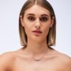 Collana Donna Brosway In Argento 925 Con Cubic Zirconia Blu E Bianchi Fancy 2 Verre Gioielli - l'istituzione del gioiello