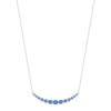 Collana Donna Brosway In Argento 925 Con Cubic Zirconia Blu