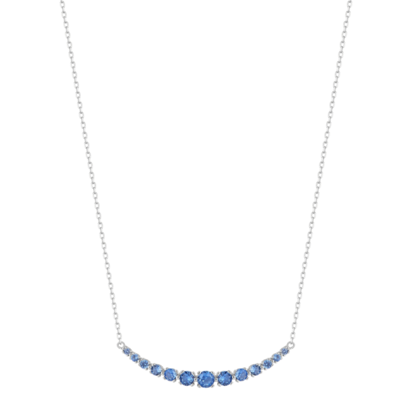 Collana Donna Brosway In Argento 925 Con Cubic Zirconia Blu