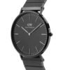 Orologio Uomo Daniel Wellington Classic Piano In Acciaio Nero 6 Verre Gioielli - l'istituzione del gioiello