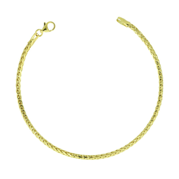 Bracciale Uomo Igold In Oro Giallo 9 Kt A Spiga