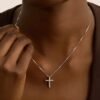 Collana Donna Stroili In Argento 925 Con Croce E Zirconi Bianchi 5 - Verre Gioielli Collana Donna Stroili In Argento 925 Con Croce E Zirconi Bianchi 1 Verre Gioielli - l'istituzione del gioiello