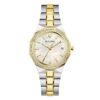 Orologio Donna Bulova Octagon Lady Diamonds In Acciaio Bicolore E Diamanti 1 - Verre Gioielli Orologio Donna Bulova Octagon Lady Diamonds In Acciaio Bicolore E Diamanti