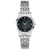 Orologio Donna Bulova Solo Tempo Classic Lady In Acciaio Con Diamanti 2 - Verre Gioielli Orologio Donna Bulova Solo Tempo Classic Lady In Acciaio Con Diamanti
