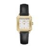 Orologio Donna Gracieuse Petite Cluse In Acciaio Dorato E Pelle Nera 2 - Verre Gioielli Orologio Donna Gracieuse Petite Cluse In Acciaio Dorato E Pelle Nera