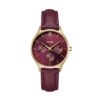 Orologio Donna Minuit Cluse In Acciaio Dorato E Pelle Bordeaux 2 - Verre Gioielli Orologio Donna Minuit Cluse In Acciaio Dorato E Pelle Bordeaux