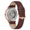 Orologio Uomo Bulova Automatico Clipper Skeleton In Acciaio E Pelle 6 - Verre Gioielli Orologio Uomo Bulova Automatico Clipper Skeleton In Acciaio E Pelle 2 Verre Gioielli - l'istituzione del gioiello