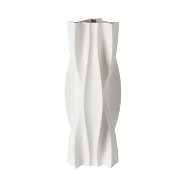 Vaso In Ceramica Bianca 3D Ambroso Statuary