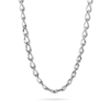 Collana Uomo Boccadamo Man In Acciaio Silver A Maglia Marina
