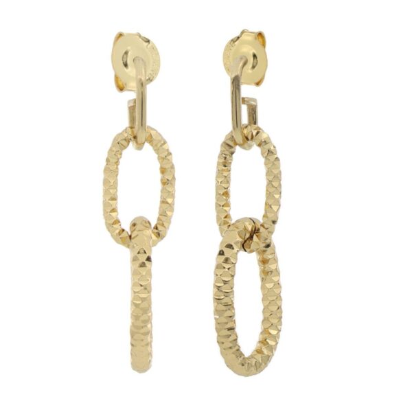 Orecchini Donna Unoaerre In Bronzo E Placcatura Oro Giallo