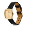 Orologio Donna Margot Unitone Daniel Wellington In Acciaio Dorato E Pelle Nera 2 Verre Gioielli - l'istituzione del gioiello