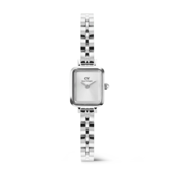 Orologio Donna Quadro Mini Arch Wellington In Acciaio Silver
