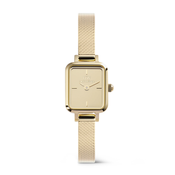 Orologio Donna Quadro Mini Reflection Daniel Wellington In Acciaio Dorato 3 - Verre Gioielli Orologio Donna Quadro Mini Reflection Daniel Wellington In Acciaio Dorato