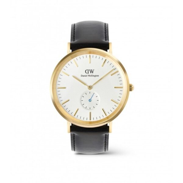 Orologio Uomo Classic Sheffield Daniel Wellington In Acciaio E Pelle Nera 3 - Verre Gioielli Orologio Uomo Classic Sheffield Daniel Wellington In Acciaio E Pelle Nera