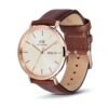 Orologio Uomo Classic St Mawes Daniel Wellington In Acciaio Rosato E Pelle Marrone 2 Verre Gioielli - l'istituzione del gioiello