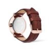 Orologio Uomo Classic St Mawes Daniel Wellington In Acciaio Rosato E Pelle Marrone 3 Verre Gioielli - l'istituzione del gioiello