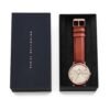 Orologio Uomo Classic St Mawes Daniel Wellington In Acciaio Rosato E Pelle Marrone 5 Verre Gioielli - l'istituzione del gioiello