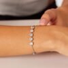 Bracciale Donna Brosway Dreaming In Acciaio Silver E Cubic Zirconia Bianchi 2 Verre Gioielli - l'istituzione del gioiello