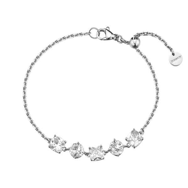 Bracciale Donna Brosway Dreaming In Acciaio Silver E Cubic Zirconia Bianchi
