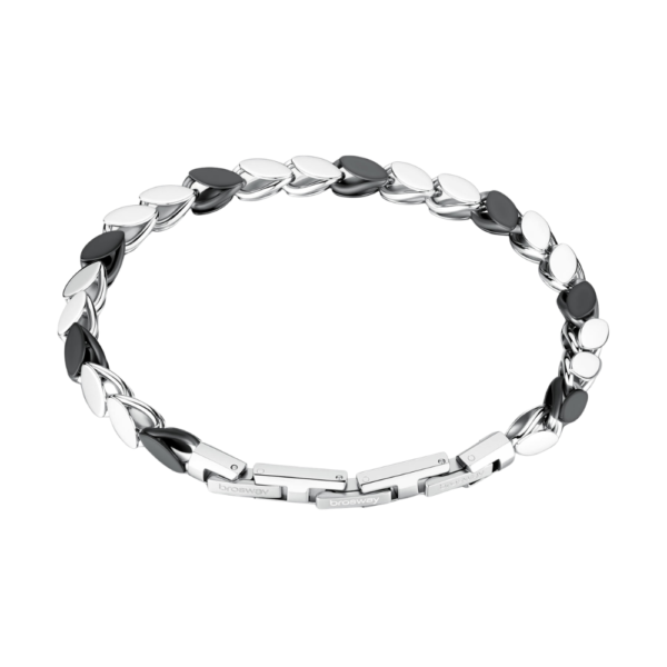 Bracciale Uomo Brosway Riptide In Acciaio Silver E Reutenio