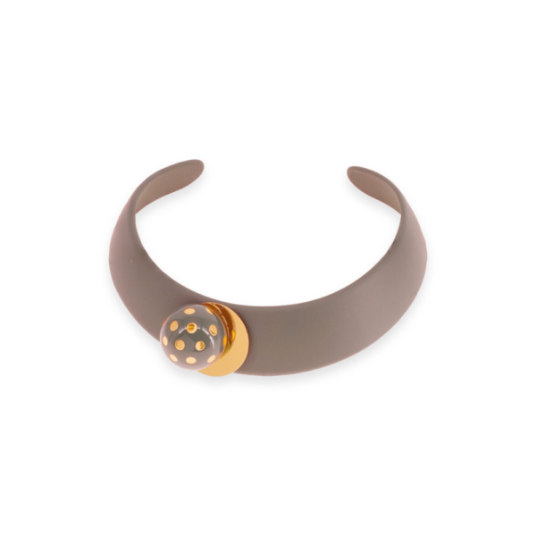 Collana Chocker Antura In Resina E Elemento Dorato