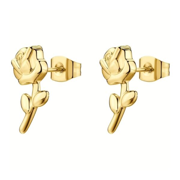Orecchini Donna Brosway Chakra In Acciaio E Pvd Oro Giallo 14 Kt A Rosa