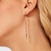 Orecchini Donna Brosway Dreaming In Acciaio E Pvd Oro Giallo 14 Kt Con Cubic Zirconia 2 Verre Gioielli - l'istituzione del gioiello