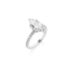 Anello Donna Amen In Argento 925 Con Zircone Bianco Marquise