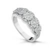 Anello Donna Veretta Pg Gioielli In Oro Bianco 18 Kt E Diamanti 1.14 Ct