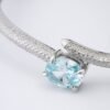 Bracciale Bangle Donna Bottega Boccadamo In Argento 925 Con Zirconi Bianchi E Cristallo Acquamarina 6 - Verre Gioielli Bracciale Bangle Donna Bottega Boccadamo In Argento 925 Con Zirconi Bianchi E Cristallo Acquamarina 2 Verre Gioielli - l'istituzione del gioiello