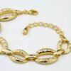Bracciale Donna Boccadamo In Bronzo Placcato Oro Giallo E Cristalli Bianchi 5 - Verre Gioielli Bracciale Donna Boccadamo In Bronzo Placcato Oro Giallo E Cristalli Bianchi 1 Verre Gioielli - l'istituzione del gioiello