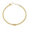 Bracciale Igold In Oro Giallo 9 Kt Con Nodo D'Amore