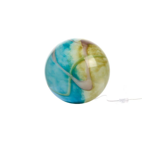 Lampada Sfera L'Oca Nera In Vetro Multicolore