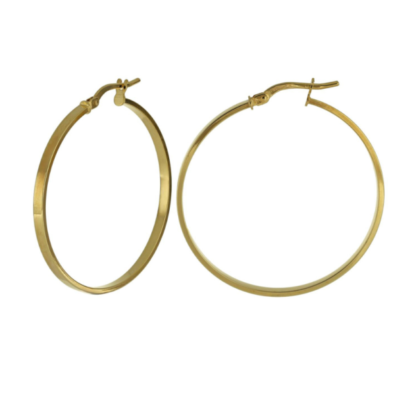 Orecchini Donna A Cerchio Igold In Oro Giallo 9 Kt