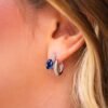 Orecchini Donna Bottega Boccadamo In Argento 925 Con Zirconi Bianchi E Cristallo Blu 5 - Verre Gioielli Orecchini Donna Bottega Boccadamo In Argento 925 Con Zirconi Bianchi E Cristallo Blu 1 Verre Gioielli - l'istituzione del gioiello