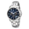 Orologio Cronografo Uomo Maserati In Acciaio Silver Successo 2 - Verre Gioielli Orologio Cronografo Uomo Maserati In Acciaio Silver Successo