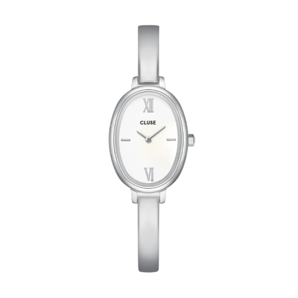 Orologio Donna Cluse L'Ovale In Acciaio Silver