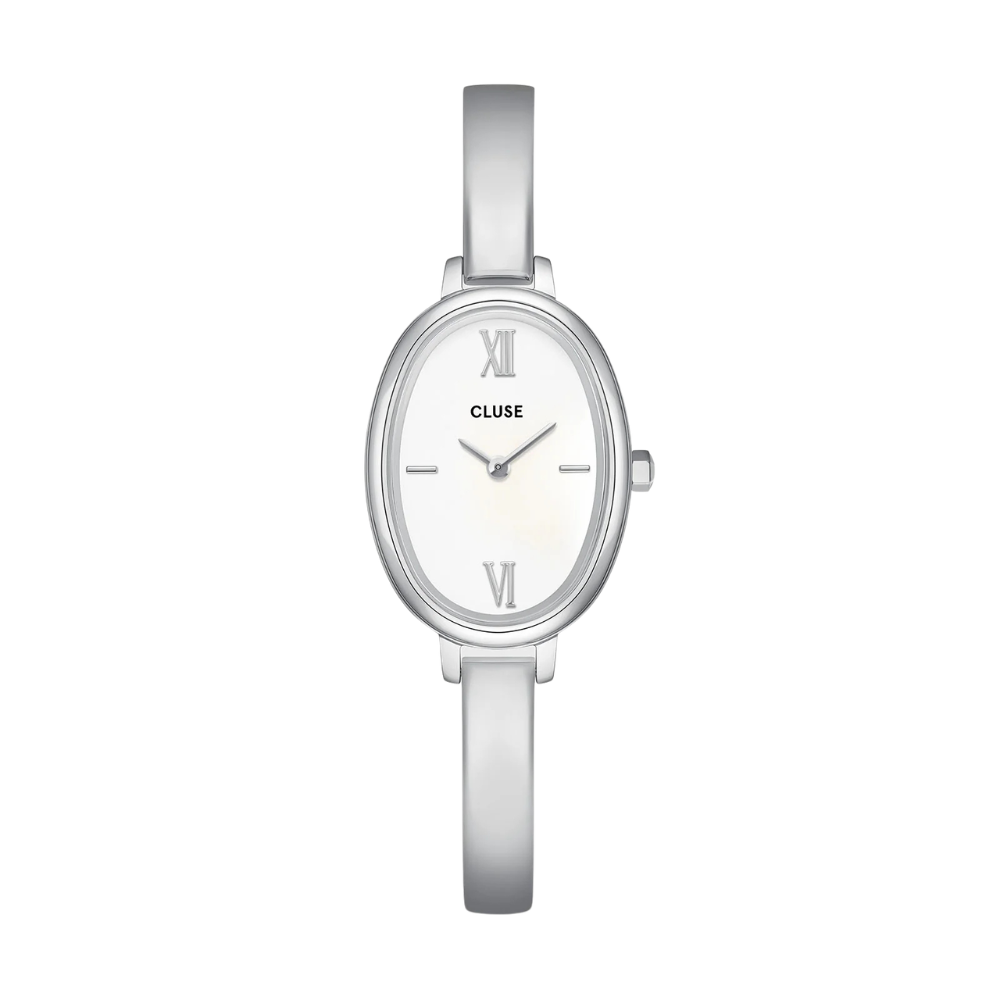 Orologio Donna Cluse L'Ovale In Acciaio Silver