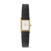 Orologio Donna Daniel Wellington In Acciaio Dorato E Pelle Nera Bound Mini 4 - Verre Gioielli Orologio Donna Daniel Wellington In Acciaio Dorato E Pelle Nera Bound Mini