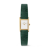 Orologio Donna Daniel Wellington In Acciaio Dorato E Pelle Verde Bound Mini 4 - Verre Gioielli Orologio Donna Daniel Wellington In Acciaio Dorato E Pelle Verde Bound Mini