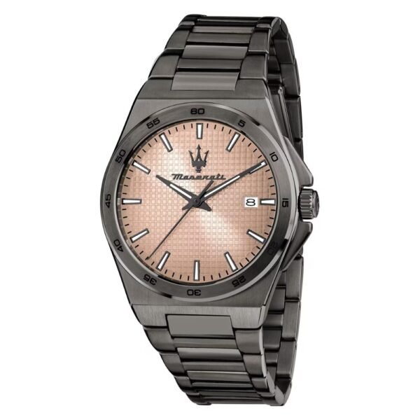 Orologio Solo tempo Uomo Maserati In Acciaio Grigio Velocità Slim