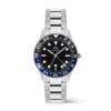 Orologio Uomo Daniel Wellington In Acciaio Silver E Ceramica Iconic Link Gmt
