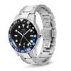 Orologio Uomo Daniel Wellington In Acciaio Silver E Ceramica Iconic Link Gmt 3 Verre Gioielli - l'istituzione del gioiello