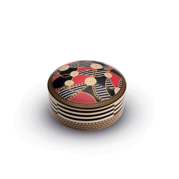 Scatola Rotonda Pozzi Milano In Porcellana Living Catene