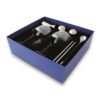 Set Cocktail Pozzi Milano Con Calici E Pinza 1 Verre Gioielli - l'istituzione del gioiello