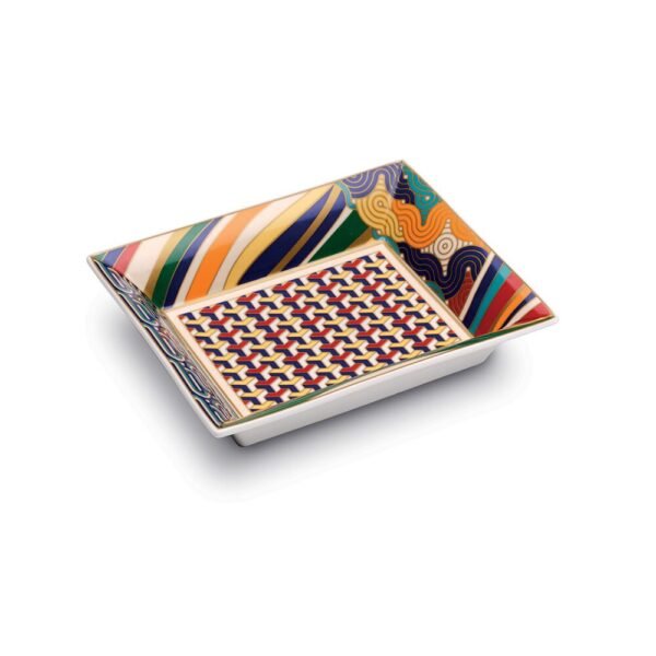 Svuotatasche Pozzi Milano In Porcellana Living Geometric