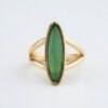 Anello Donna Boccadamo In Bronzo Placcato Oro Giallo E Cristallo Verde 7 - Verre Gioielli Anello Donna Boccadamo In Bronzo Placcato Oro Giallo E Cristallo Verde 3 Verre Gioielli - l'istituzione del gioiello