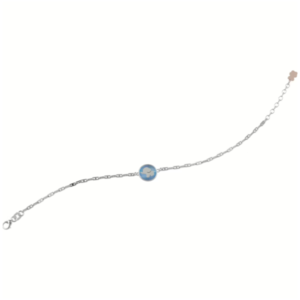 Bracciale Bimbo Nanan In Argento 925 Con Elefantino