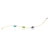 Bracciale Bimbo Nanan In Argento 925 Dorato Con Dinosauri